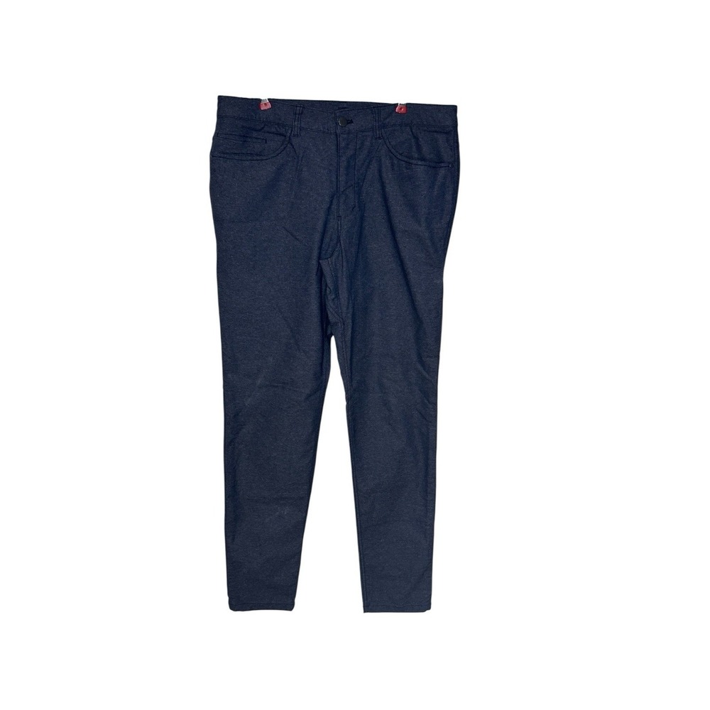 Lululemon Men's Pants Slim Fit ABC 5 Pockets Stretch Mid-Rise Blue Size 33